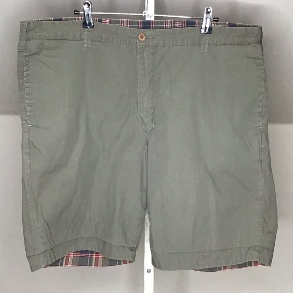 Olde School Brand Flat Front Shorts Reversible - Picture 3 of 7